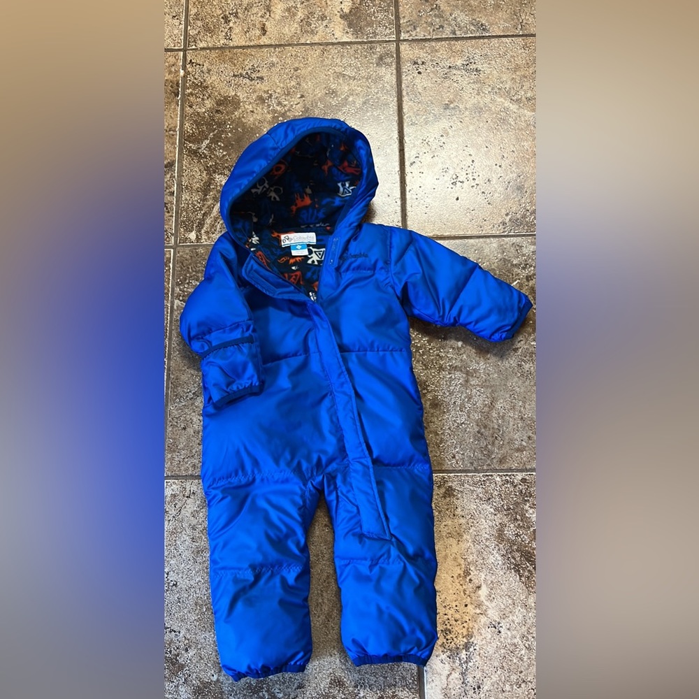 Columbia 12-18 months warm snowsuit.